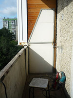 Комфортный балкон